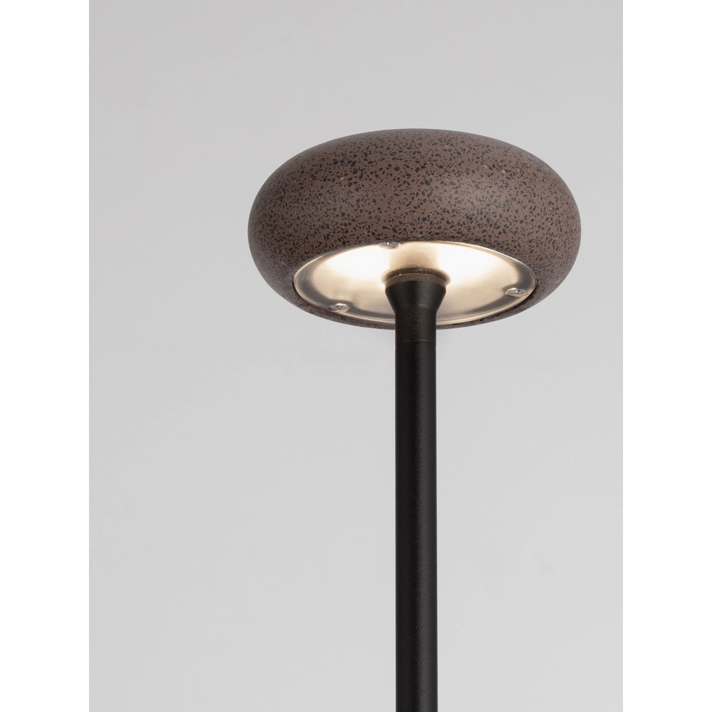 Tuinlamp Cami 110cm bruin steen Lyora 5212063504523