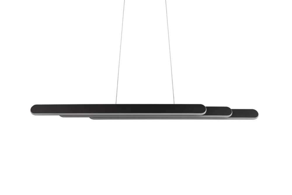 Hanglamp Helios 130cm zwart