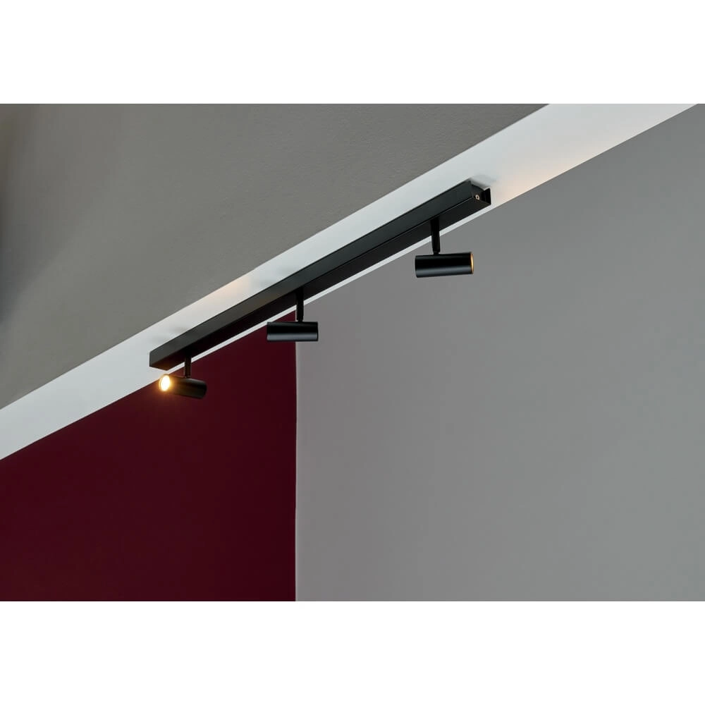 Zwarte plafondlamp Omari 3-lichts Nordlux 5704924005367