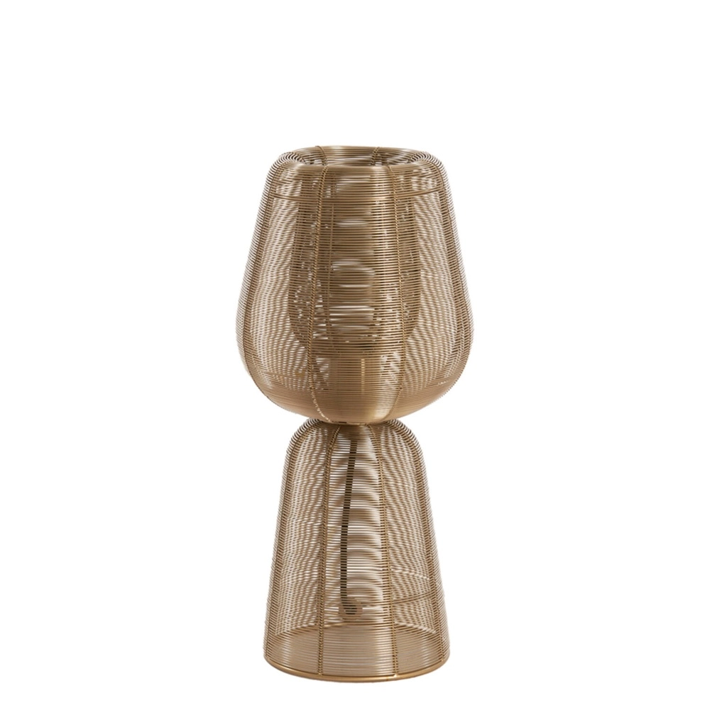 Tafellamp Aboso goud Ø 18cm