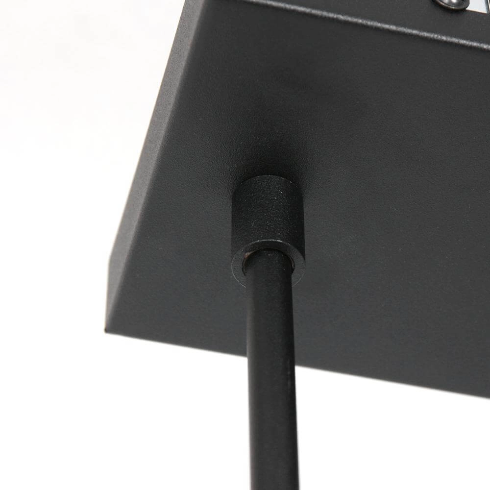3-lichts hanglamp Stang zwart met bamboe Steinhauer 8712746172423