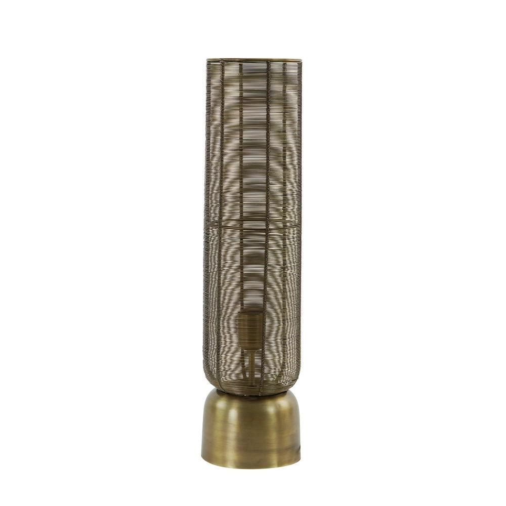 Tafellamp Lezuza Ø 15,5cm brons Light & Living 8717807659912
