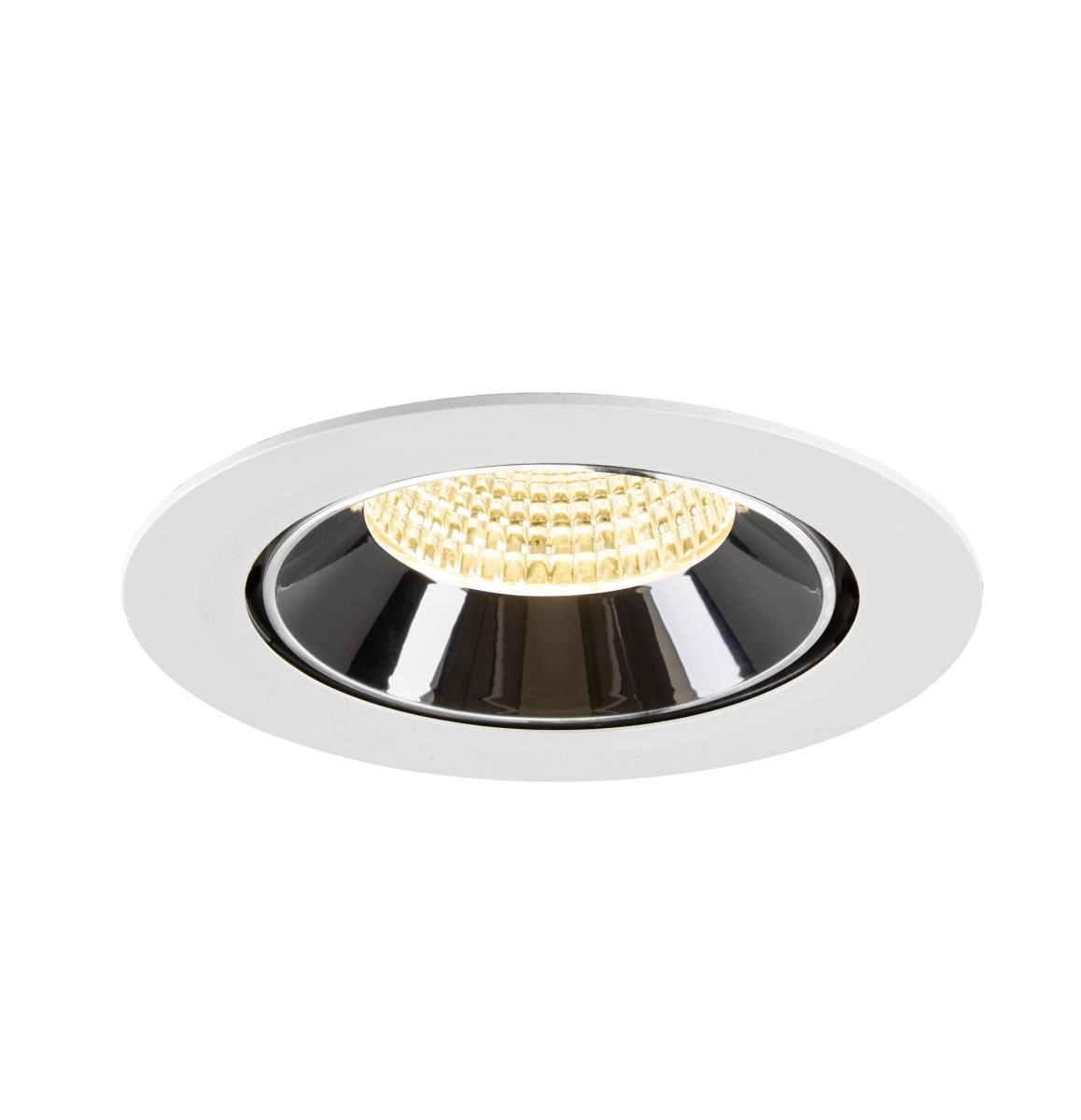 Inbouwspot Numinos Gimble XL wit/chroom 3000K - 55gr SLV 4024163308557