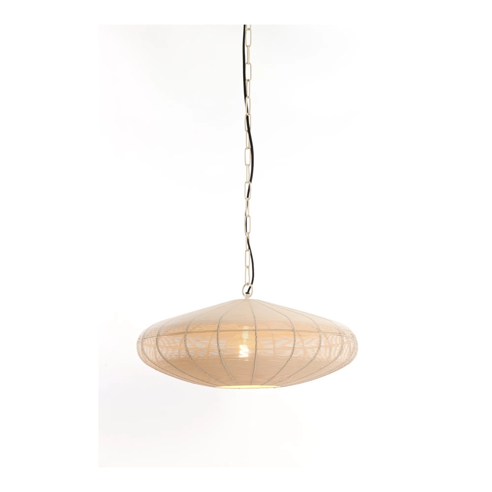 Hanglamp Bahoto wit Ø 51cm Light & Living 8717807705268