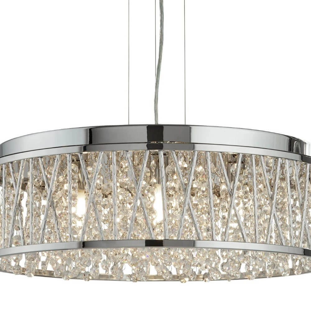 Designvolle hanglamp Elise Ø 48cm Searchlight 5053423101200