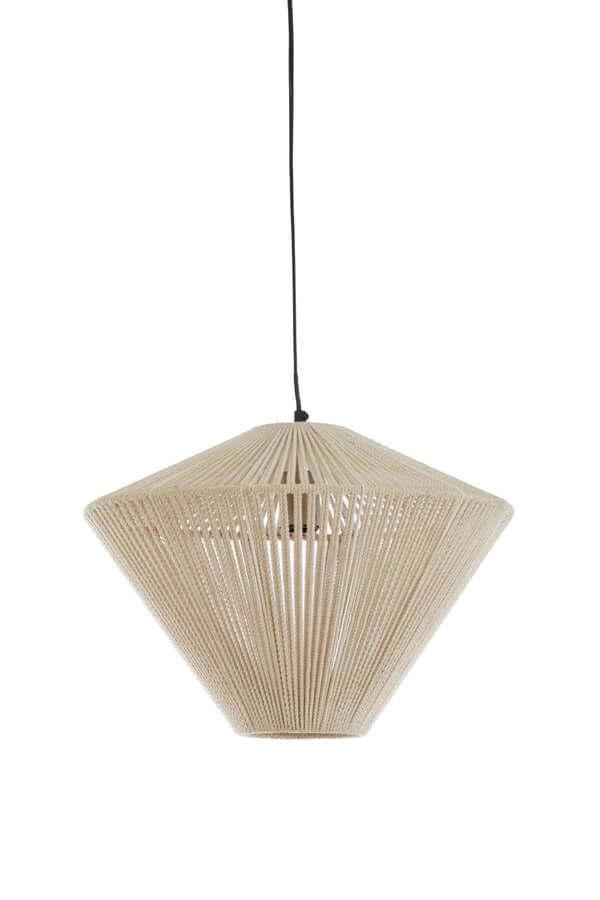 Hanglamp japandi Felida Ø 42cm crème Light & Living 8717807694340