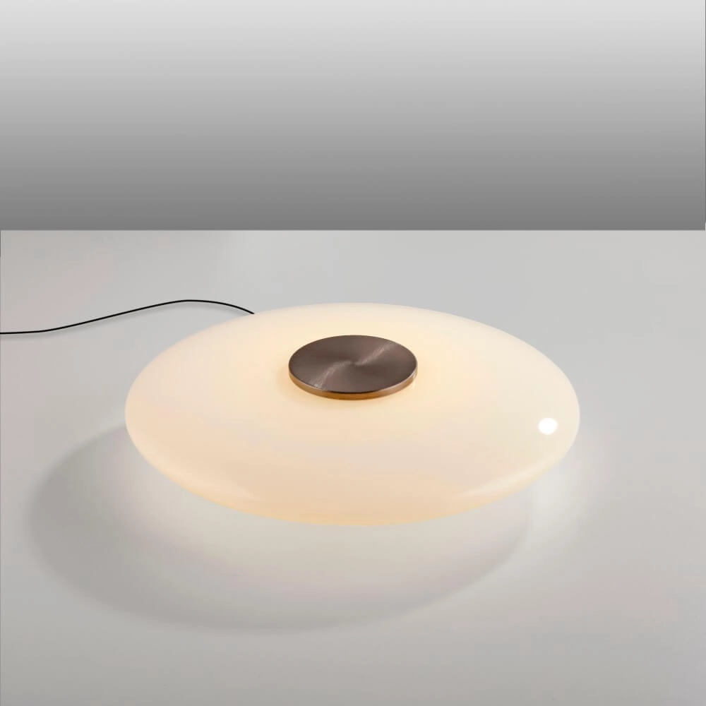 Design tafellamp Pure Vitrum bruin Paul Neuhaus 4012248382691