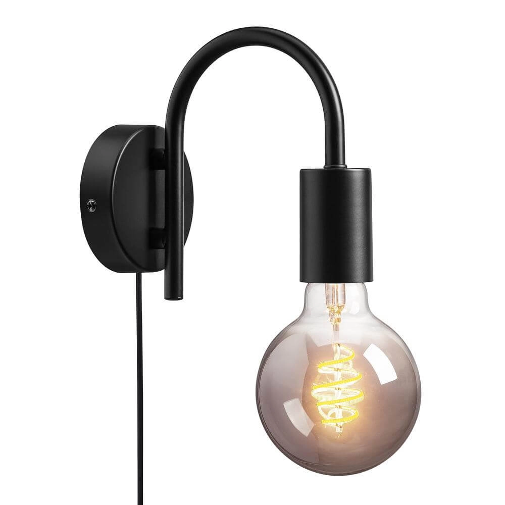 Wandlamp Paco zwart