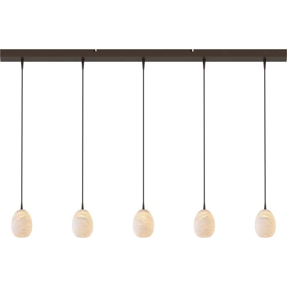 Design hanglamp Alta 5-lichts cacao