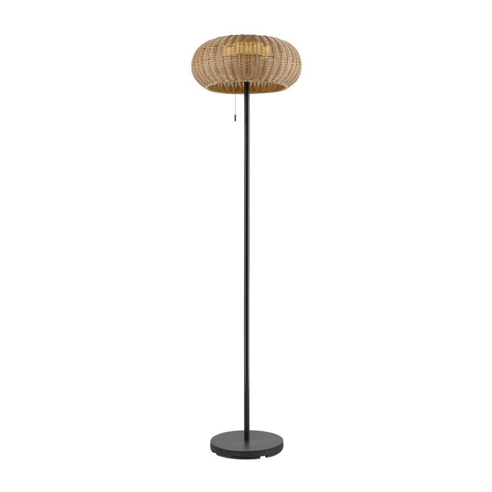 Vloerlamp Adegan Solar solar rotan