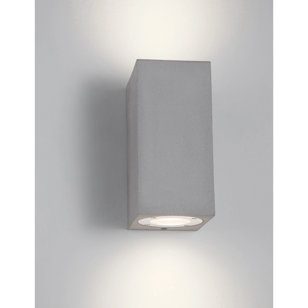 Vierkante spot Fuento betongrijs 18cm Lyora 5212017426895