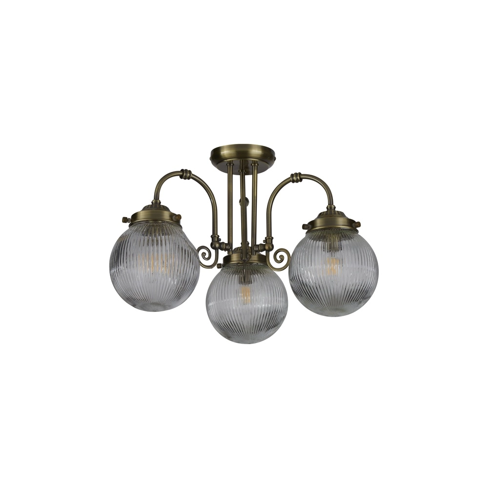 Klassieke wandlamp Belvue antiek messing Searchlight 5053423299242