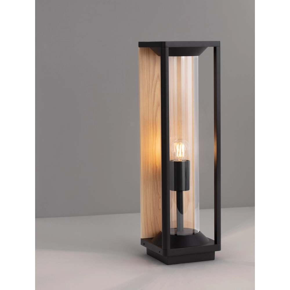 Tuinlamp Pacific achtergrond hout 50cm