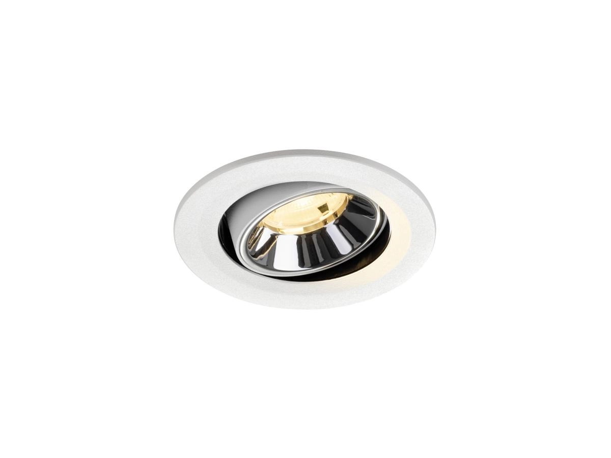 Inbouwspot Numinos Move S wit/chroom 3000K - 20gr