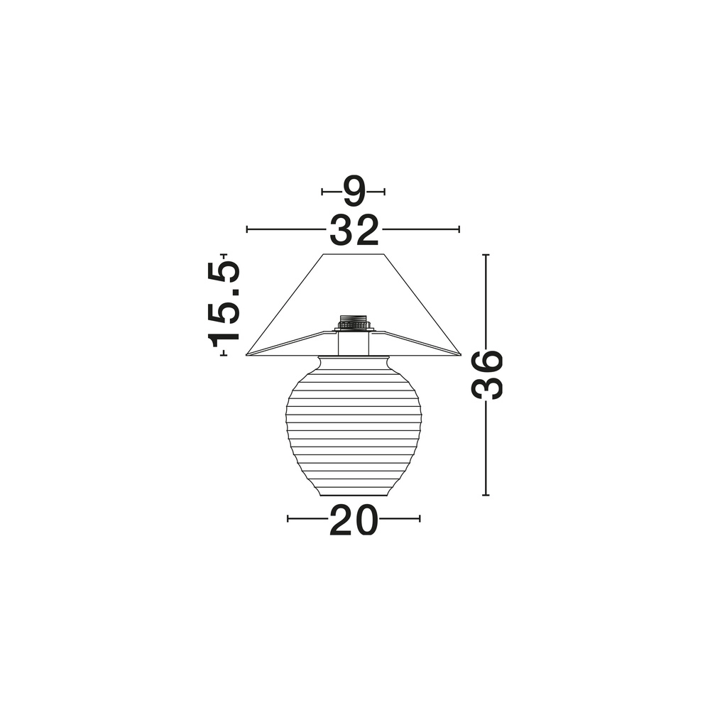 Japandi schemerlamp Silia beige Lyora 5212017494016