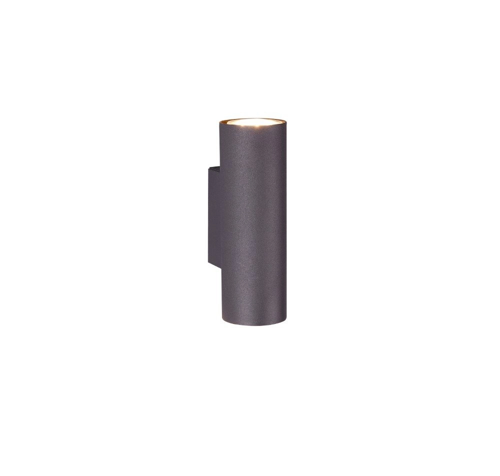 muur licht Marley Up - Down 18cm mat zwart