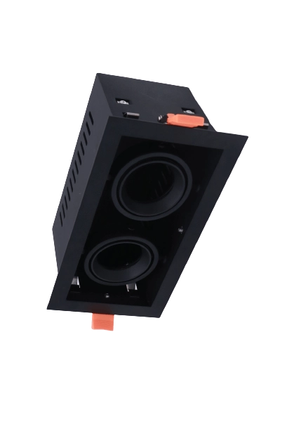 Inbouwspot duo Tavira zwart