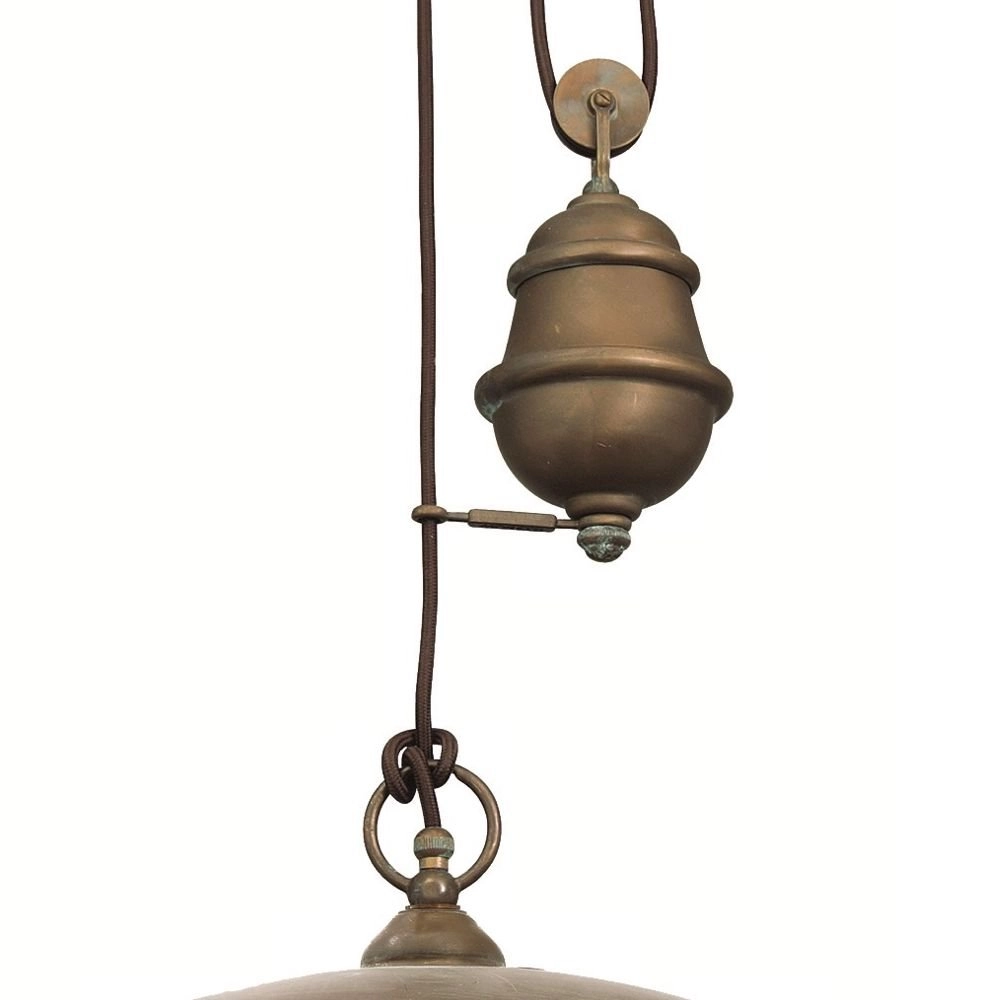 Veranda hanglamp Veranda 2 32cm koperbruin Franssen 8021035005749