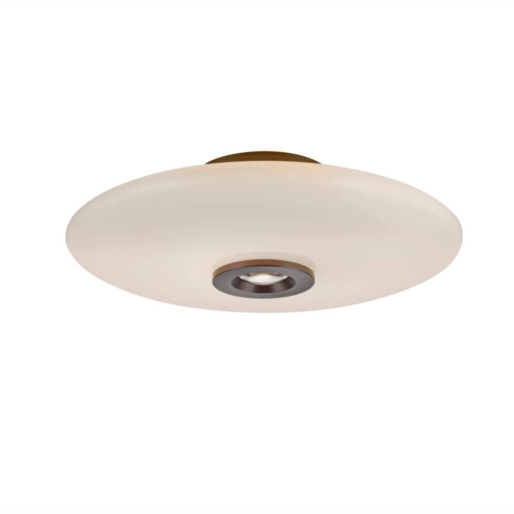 Design plafondlamp Pure Vitrum bruin
