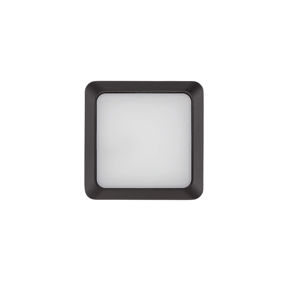 Vierkante wandlamp Appia antraciet Lyora 5212017449580
