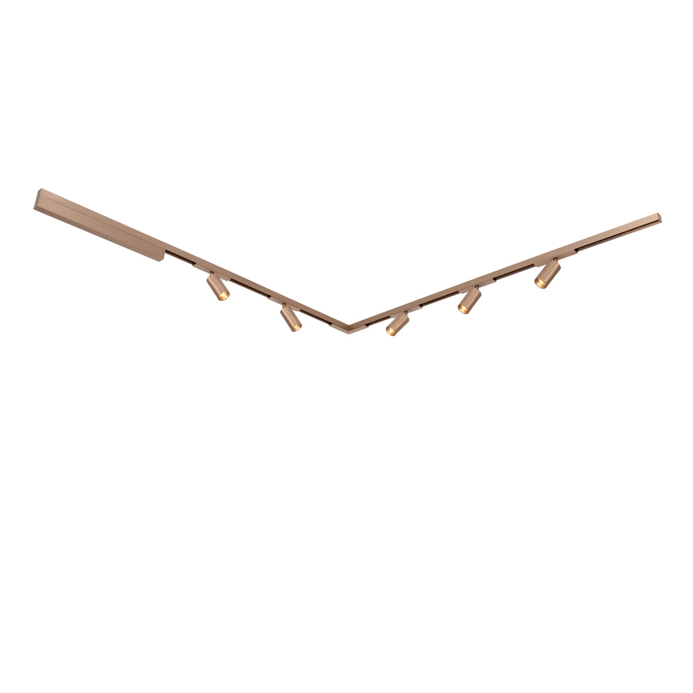 1 meter rail 1-fase Linial champagne Premium by Lucide 5411212551955