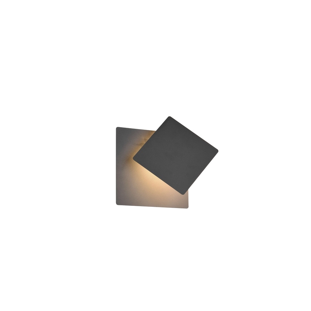 Moderne wandlamp Mio zwart Trio 4017807673203