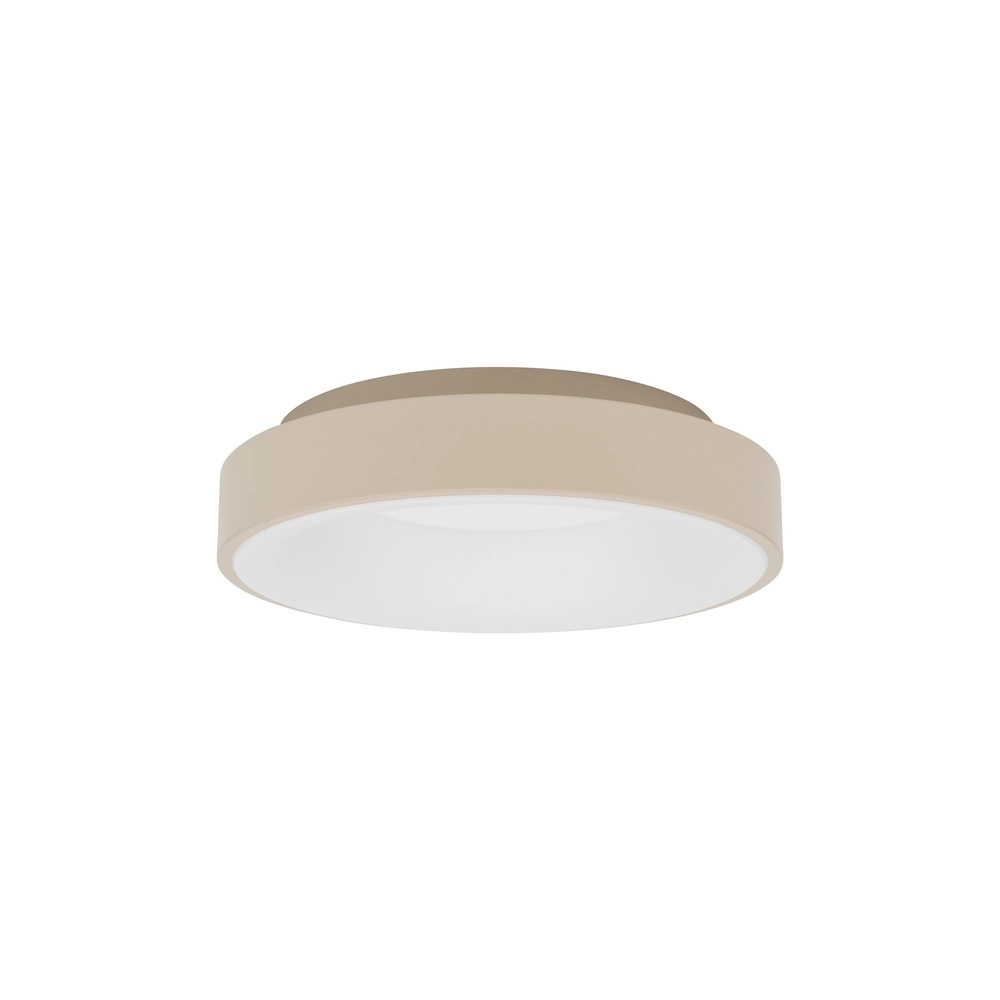 Plafondlamp Nikki Led zand bruin Ø 38cm - 4000K