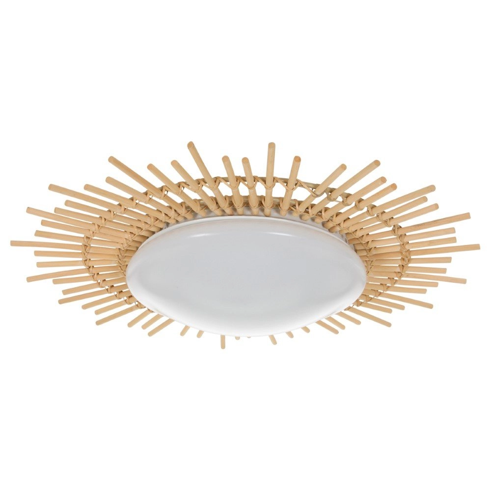 Plafondlamp van bamboe Liberty Bell Ø 50cm Steinhauer 8712746127027