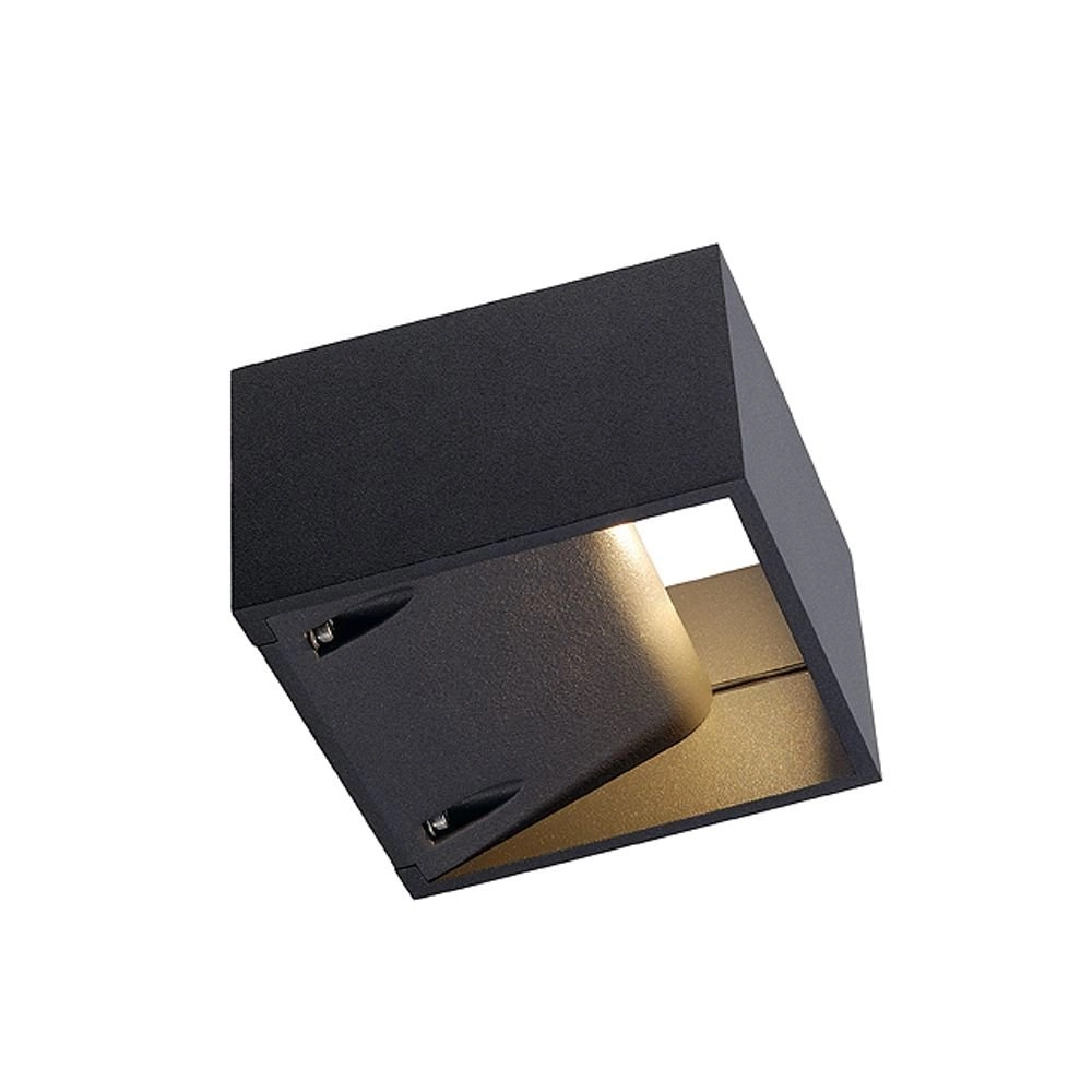 Led buitenlamp Logs Wall Up - Down antraciet