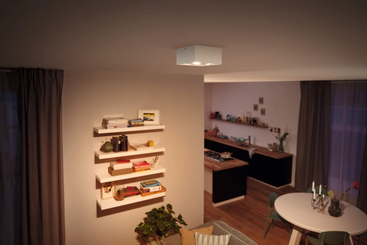 spot Box 4-lichts wit Philips 8718696164549
