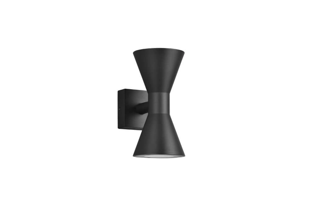Wandlamp Ardas zwart