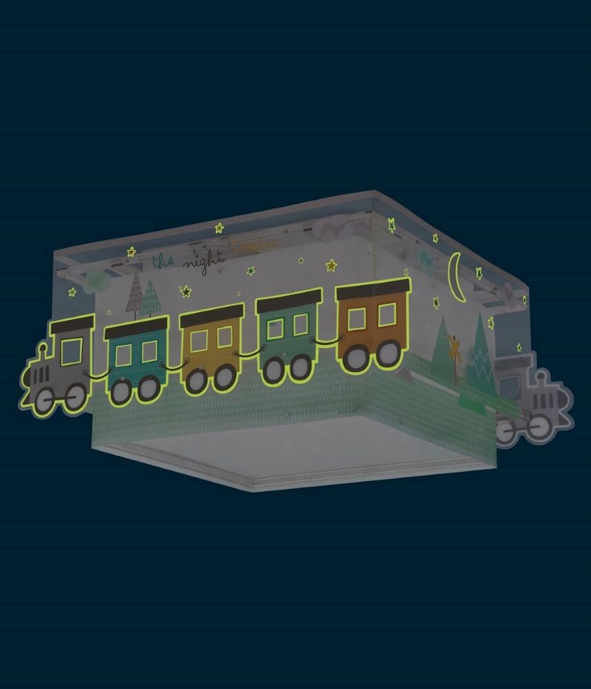 Plafondlamp met trein The Night Train Dalber 8420406003320