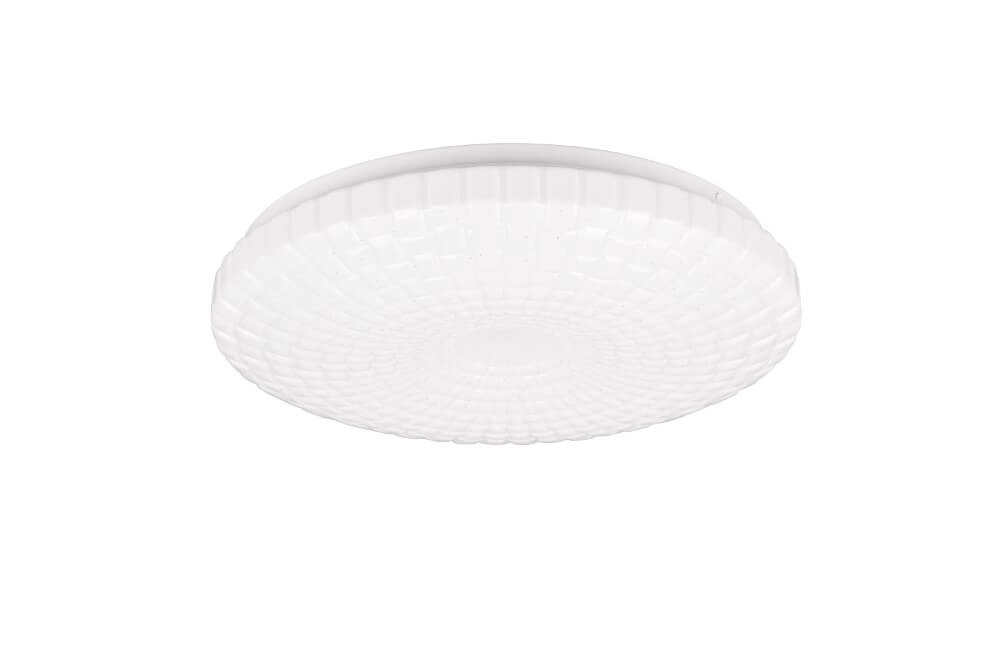 Witte plafonniere Vega