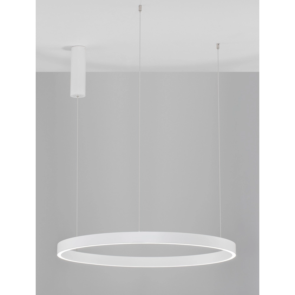 Design hanglamp Elowen wit Ø 80cm