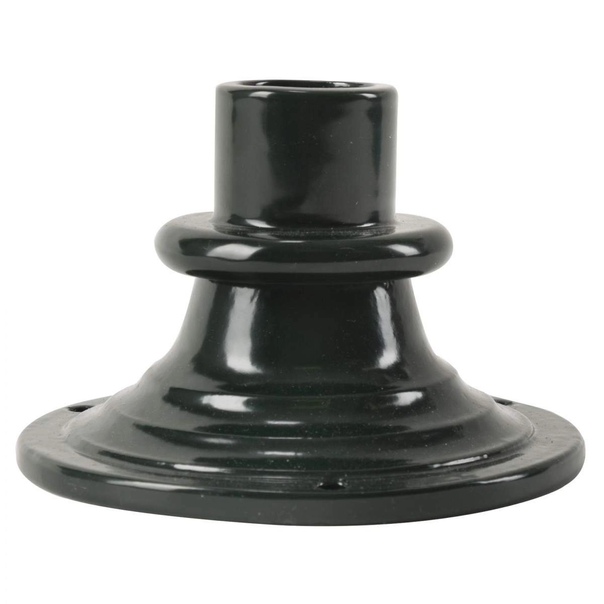 Pedestal plate Plinth rond - zwart