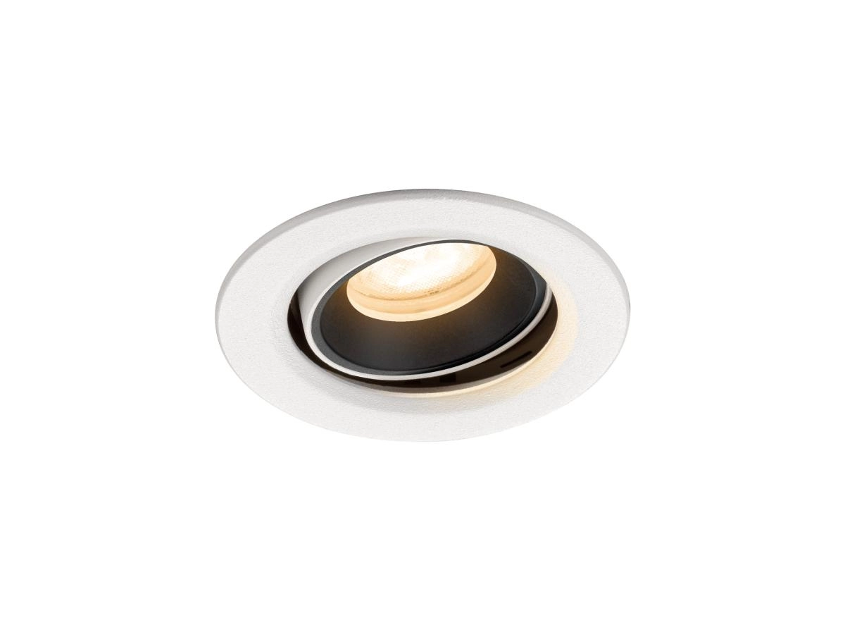 Inbouwspot Numinos Move XS wit/zwart 2700K - 55gr