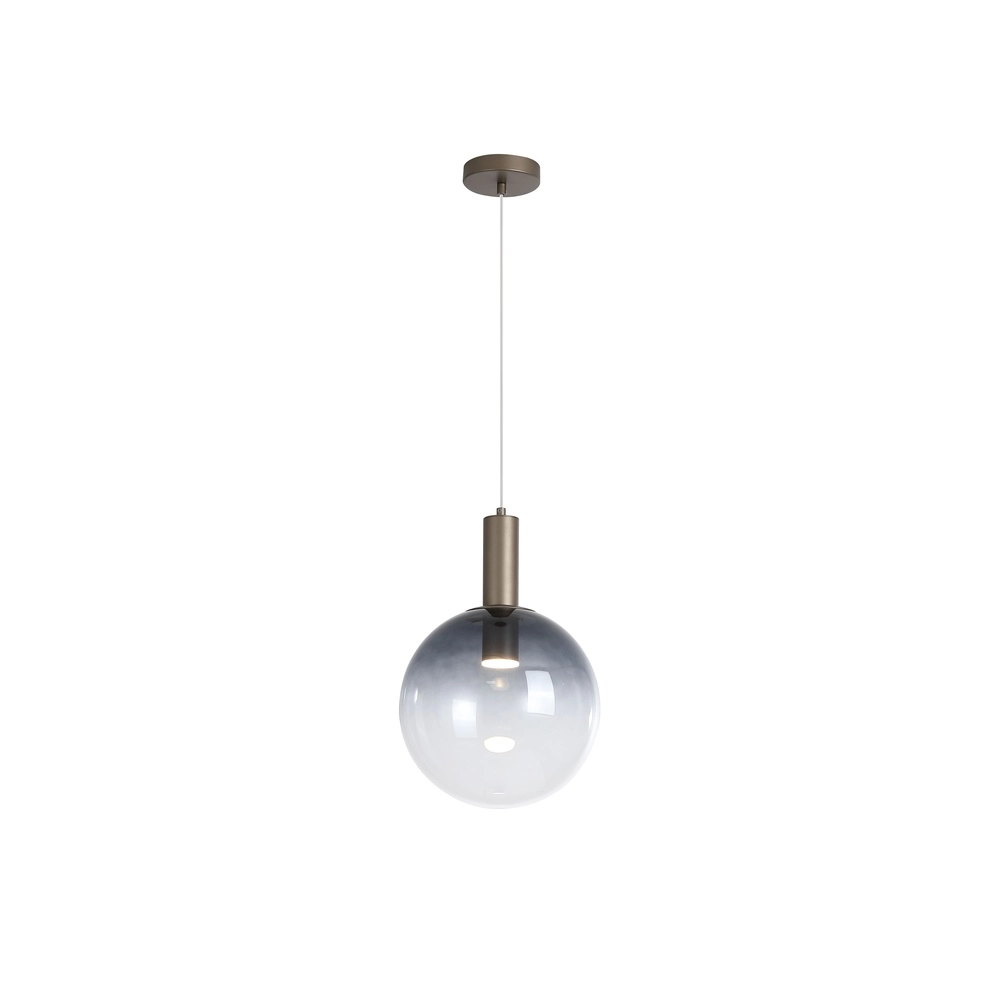 Design hanglamp Ombre smoke glas