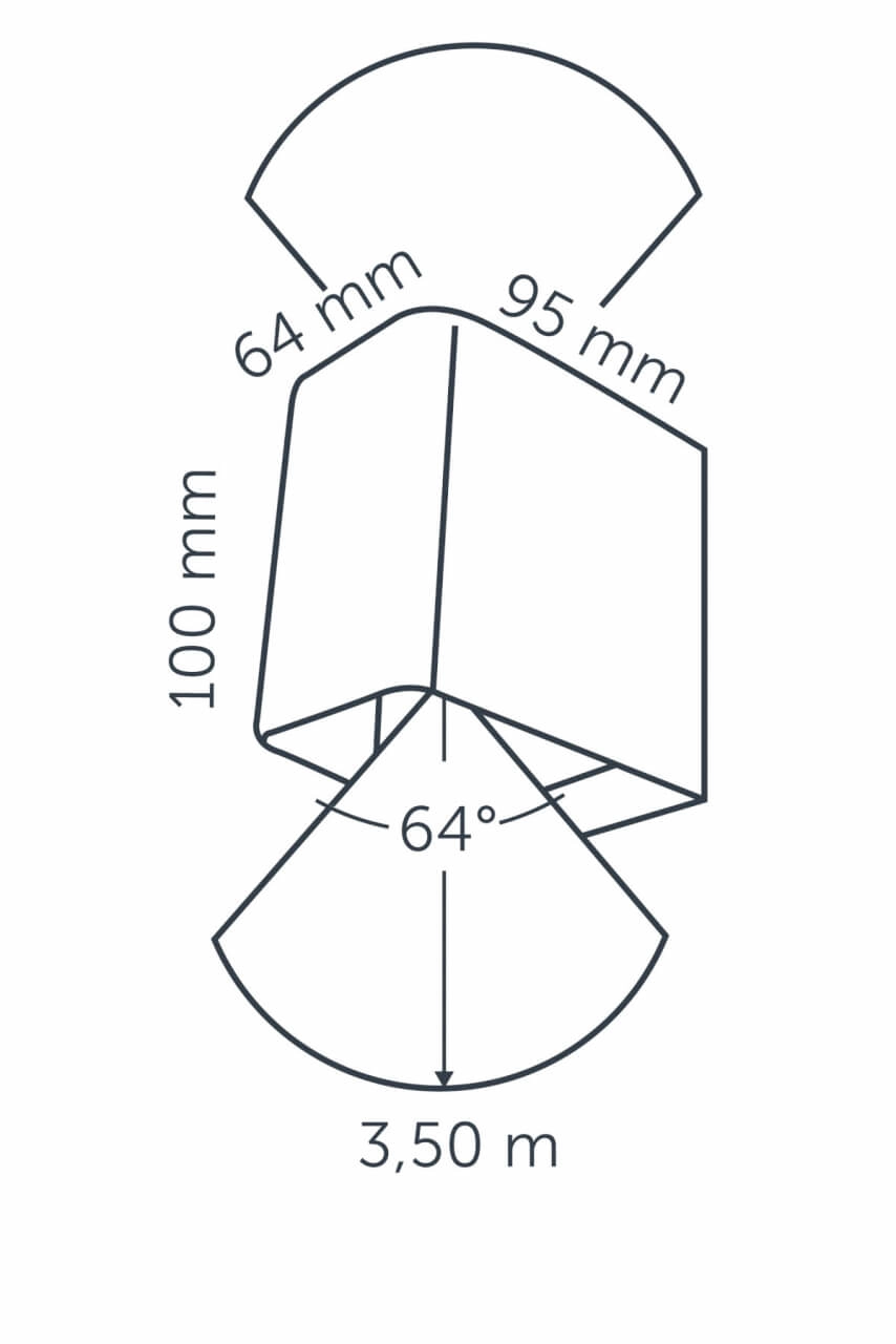 Wandspot Ace Up - Down 12 volt LED In-lite 8717051003554