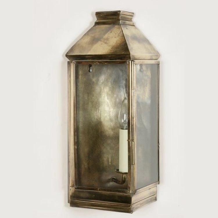 Landelijke buitenlamp Greenwich handgemaakt - gepoetst goud (PBUL) Limehouse 8716803506817