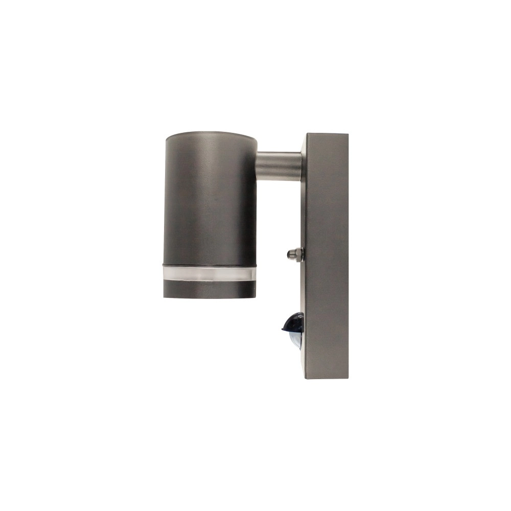 Wandspot met sensor Opden Antraciet - 1x GU10 Lyora 5055788294825