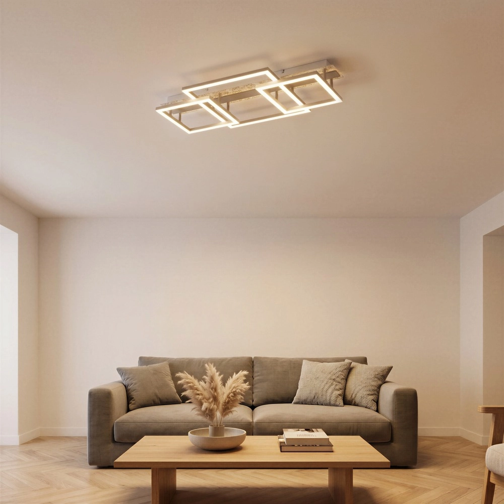 Moderne plafondlamp Crispieri grijs Eglo 9008606403905