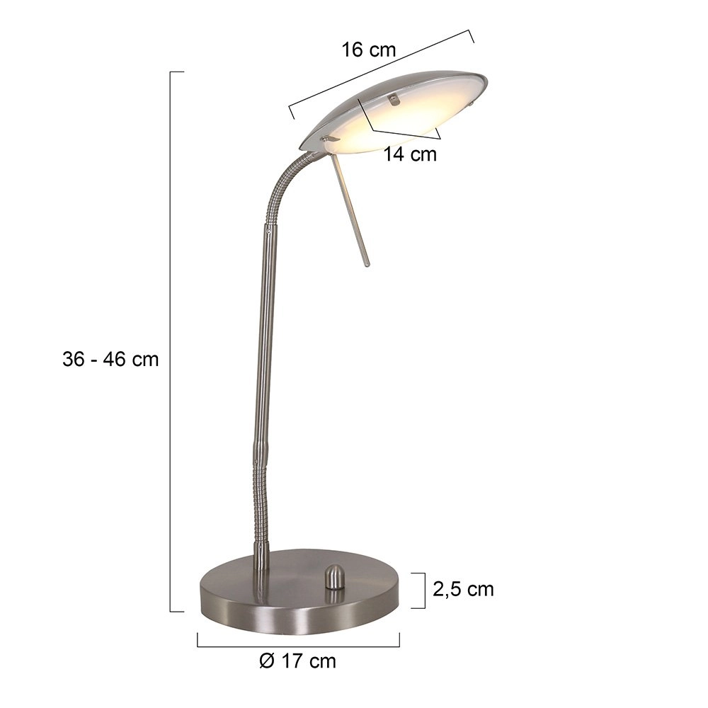 Led bureaulamp Mexlite Steinhauer 8712746114676