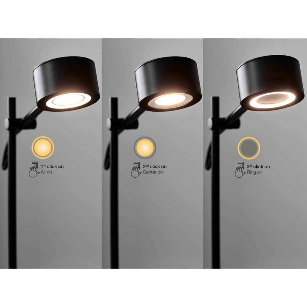 Design tafellamp Clyde zwart Nordlux 5704924001185
