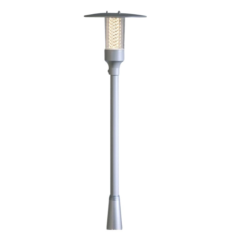 Design terraslamp Nova 118 118cm mat zilver
