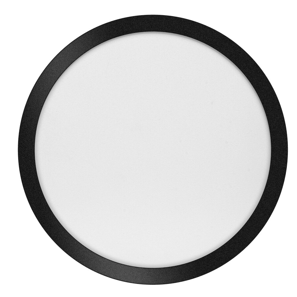 Led plafonnière Anne 24w - 2700K - Ø40cm zwart