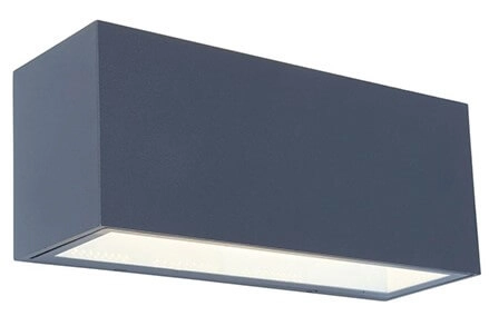 Rechthoekige wandlamp Gemini modern