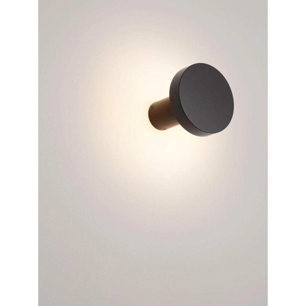 Design wandlamp Gong zwart Lyora 5212017496126