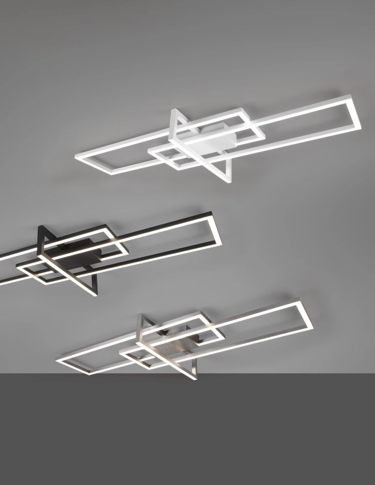 Led plafondlamp Salinas 100cm wit Trio 4017807487879