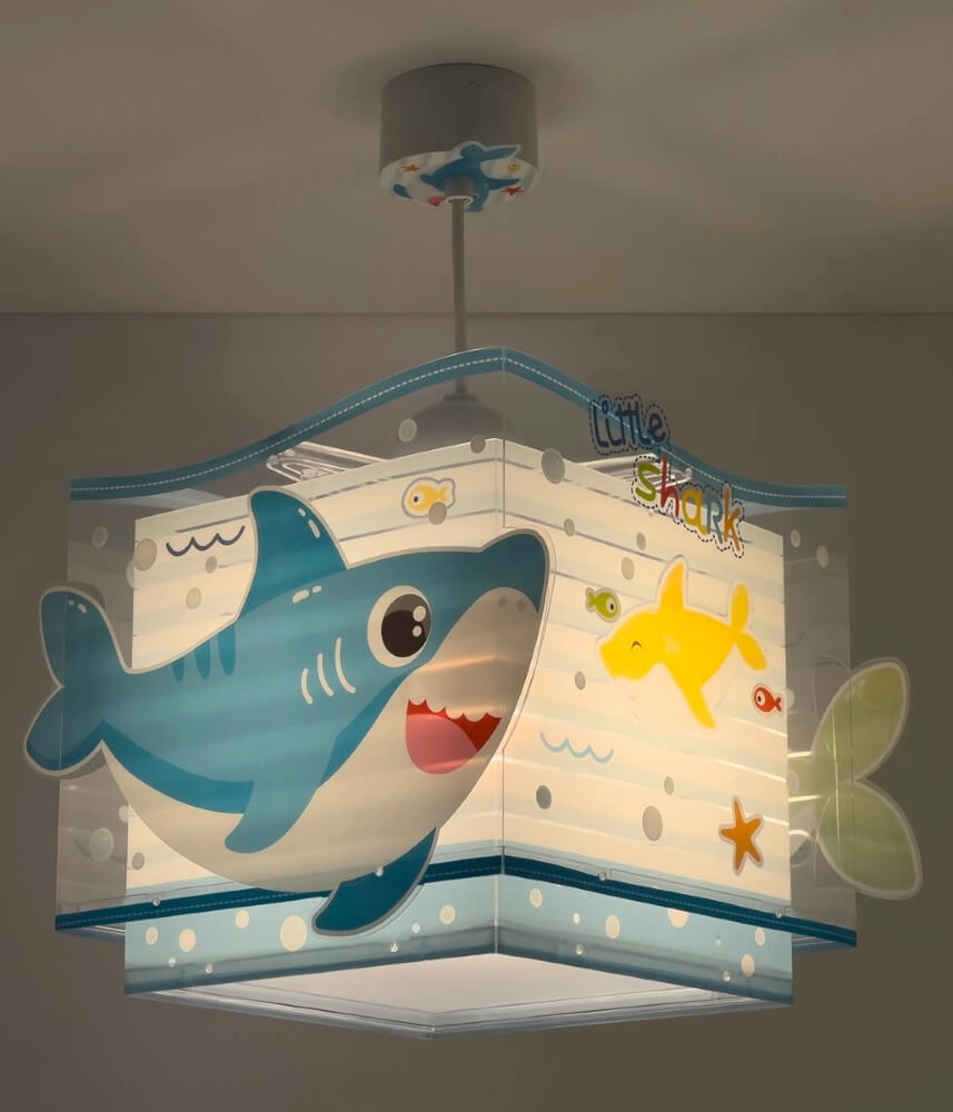 Kinderkamer hanglamp Little Shark Dalber 8420406634722