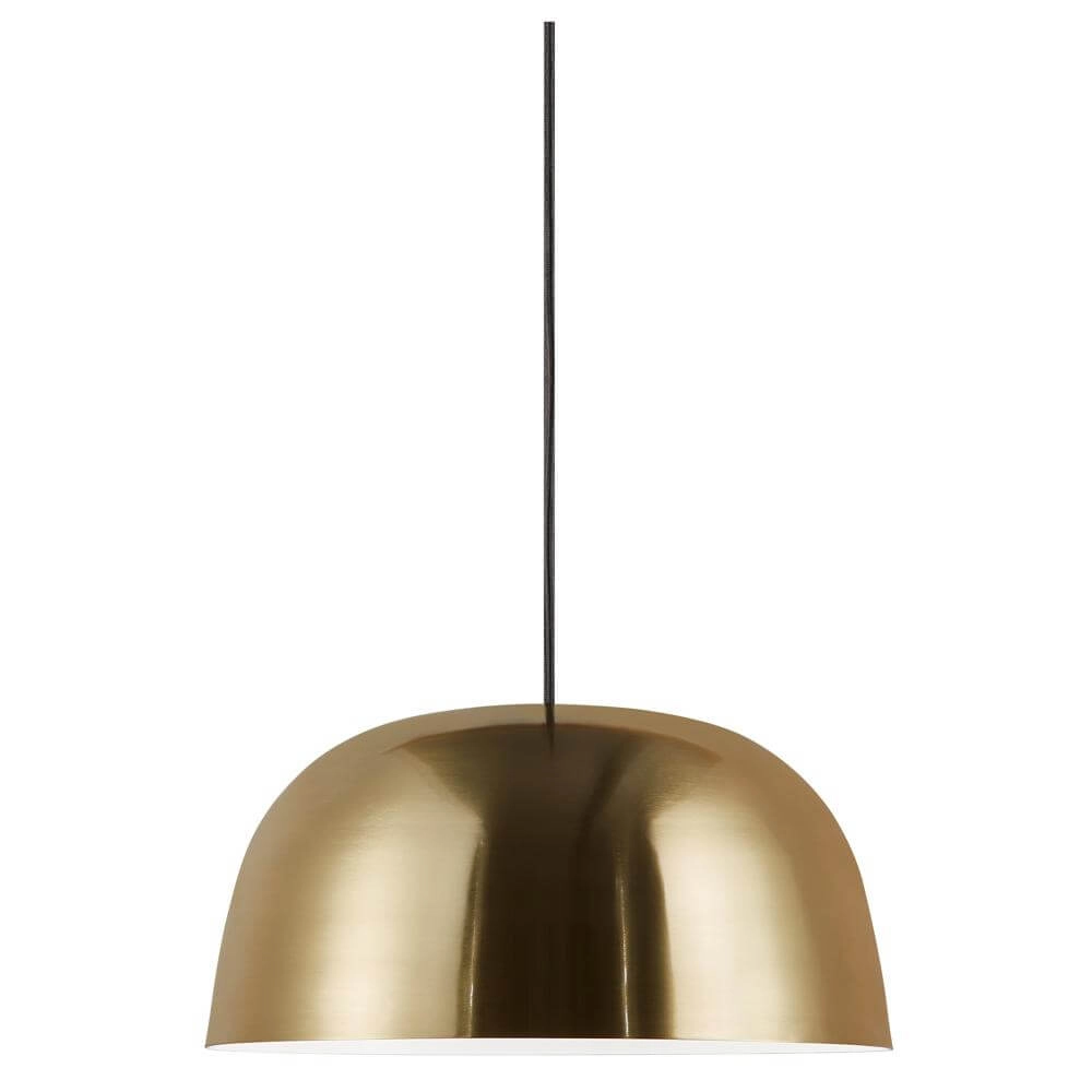 Strakke hanglamp Cera messing Ø 36cm Nordlux 5704924001314